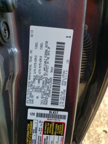 5TFRM5F14JX129425 - 2018 TOYOTA TUNDRA DOUBLE CAB SR/SR5 CHARCOAL photo 12