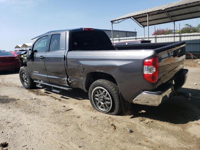 5TFRM5F14JX129425 - 2018 TOYOTA TUNDRA DOUBLE CAB SR/SR5 CHARCOAL photo 2