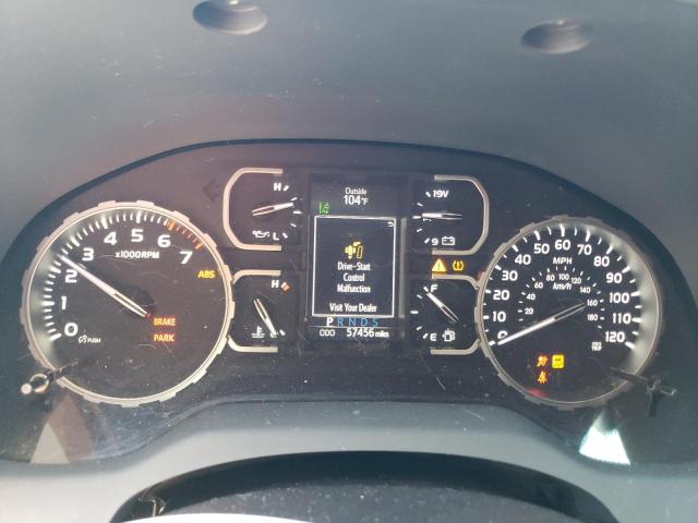 5TFRM5F14JX129425 - 2018 TOYOTA TUNDRA DOUBLE CAB SR/SR5 CHARCOAL photo 9