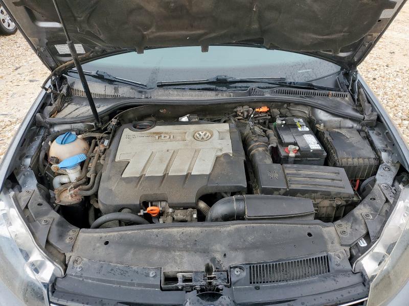 3VWPL7AJ0DM634950 - 2013 VOLKSWAGEN JETTA TDI Gris foto 11