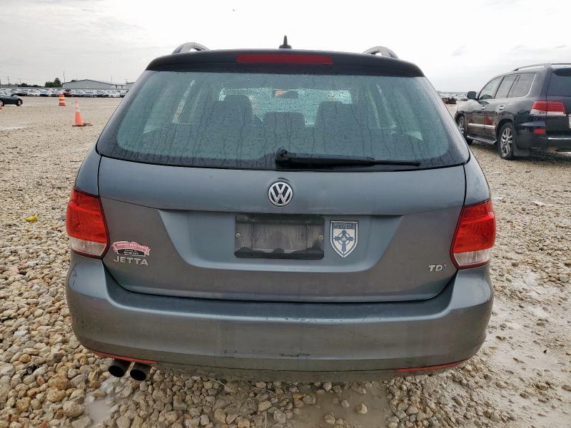 3VWPL7AJ0DM634950 - 2013 VOLKSWAGEN JETTA TDI Gris foto 6