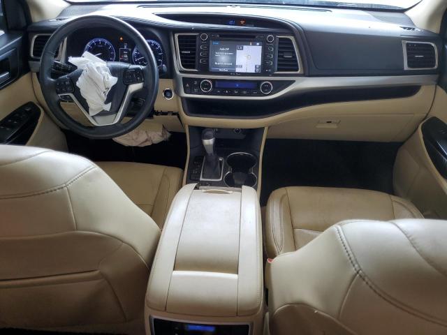 5TDKKRFH8FS069173 - 2015 TOYOTA HIGHLANDER XLE BLACK photo 8