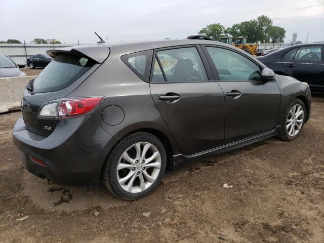 JM1BL1K54B1403667 - 2011 MAZDA MAZDA3 S GRAY photo 3