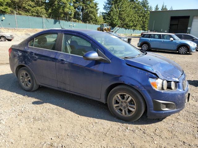 1G1JC5SG8E4151969 - 2014 CHEVROLET SONIC LT BLUE photo 4