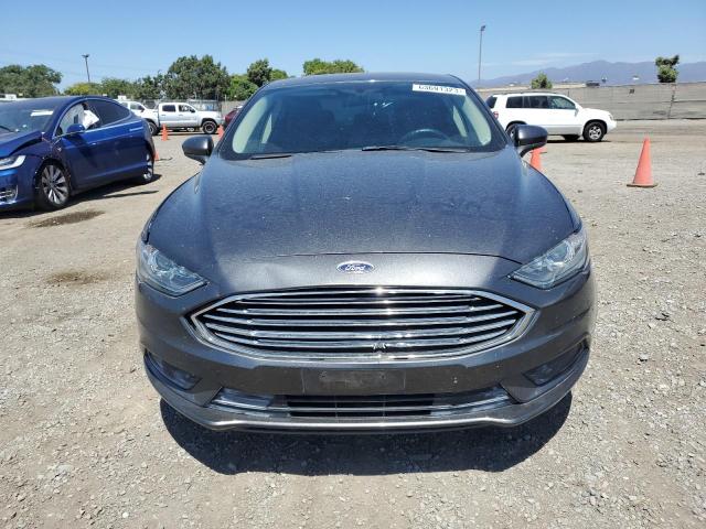 3FA6P0LUXHR266079 - 2017 FORD FUSION SE HYBRID GRAY photo 5