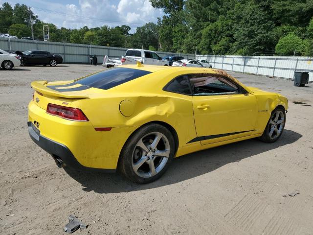 2G1FB1E32E9230920 - 2014 CHEVROLET CAMARO LT YELLOW photo 3