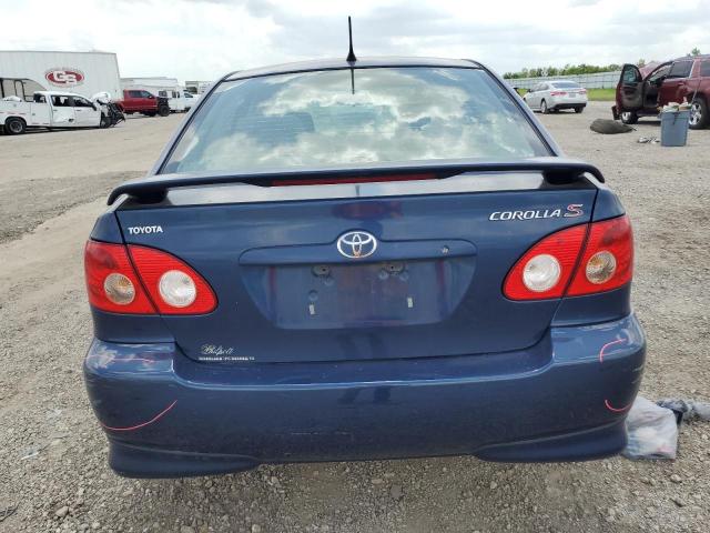 1NXBR32E28Z962678 - 2008 TOYOTA COROLLA CE BLUE photo 6