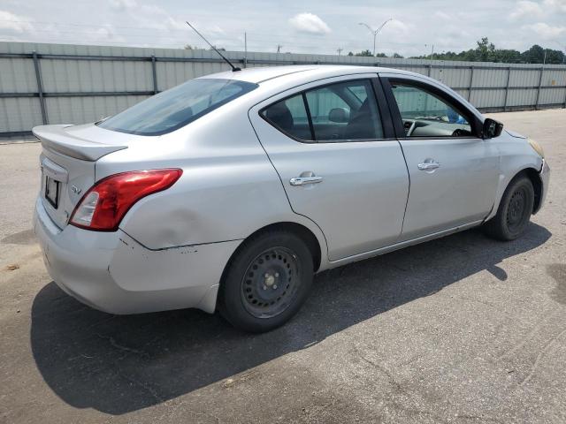 3N1CN7AP7EL867654 - 2014 NISSAN VERSA S SILVER photo 3