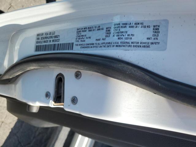 3C6UR5HJXRG186521 - 2024 RAM 2500 TRADESMAN WHITE photo 12