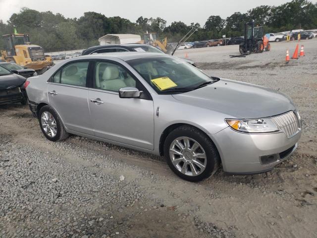 3LNHL2GC7BR763038 - 2011 LINCOLN MKZ SILVER photo 4