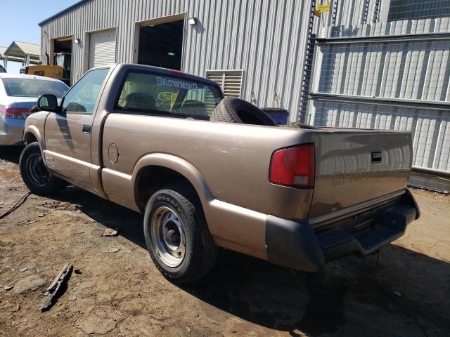 1GCCS14X0TK200146 - 1996 CHEVROLET S TRUCK S10 TAN photo 3