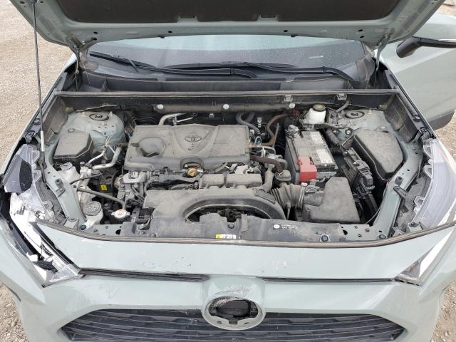 2T3C1RFV3MW154303 - 2021 TOYOTA RAV4 XLE PREMIUM GRAY photo 11