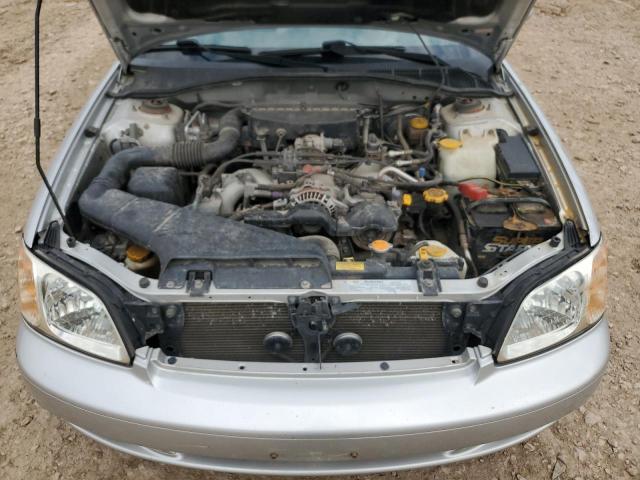 4S3BE625347205153 - 2004 SUBARU LEGACY L SPECIAL SILVER photo 11