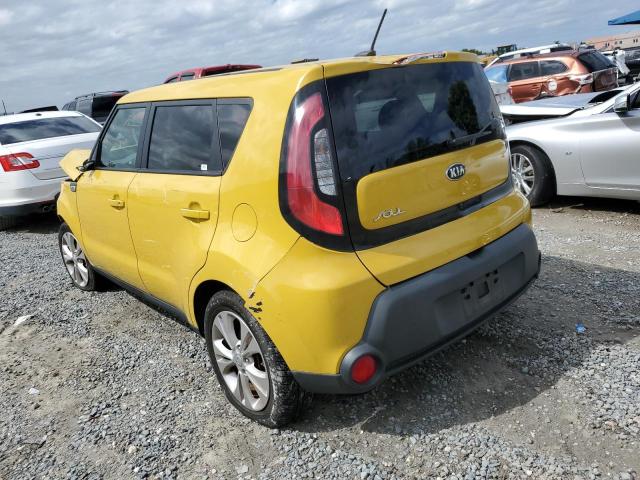 KNDJP3A56F7208704 - 2015 KIA SOUL + YELLOW photo 3