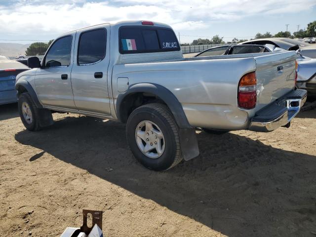 5TEGN92N31Z747039 - 2001 TOYOTA TACOMA DOUBLE CAB PRERUNNER GRAY photo 2