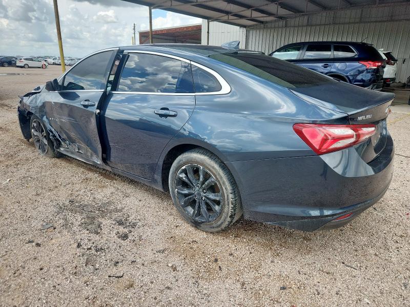 1G1ZD5STXLF071636 - 2020 CHEVROLET MALIBU LT GRAY photo 2