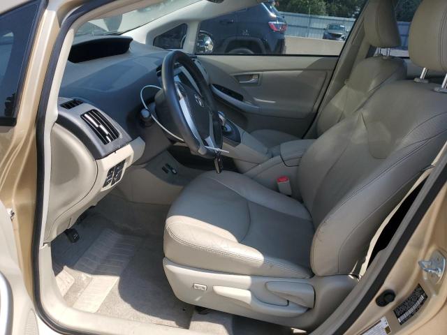 JTDKN3DU4A0053018 - 2010 TOYOTA PRIUS 金色 照片 7