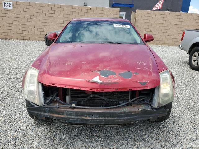 1G6DV57V880158666 - 2008 CADILLAC CTS HI FEATURE V6 RED photo 5