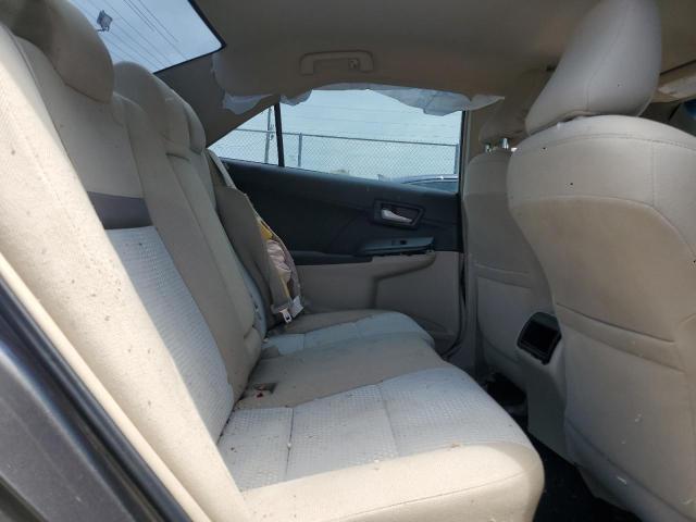 4T4BF1FK7CR174166 - 2012 TOYOTA CAMRY BASE Մոխրագույն լուսանկար 10