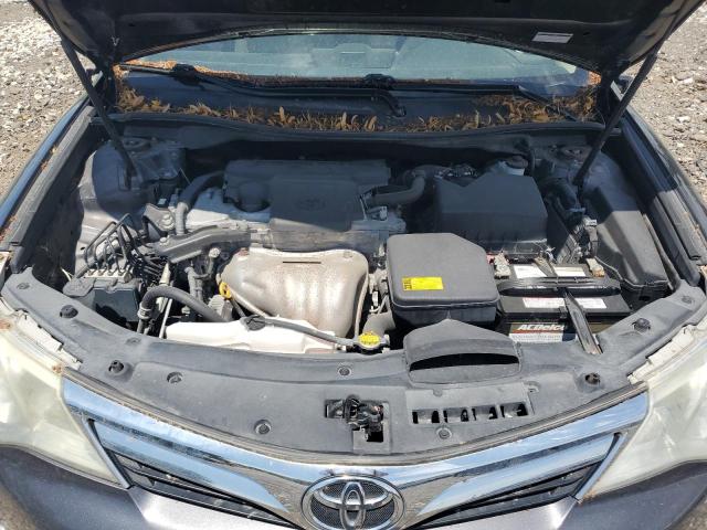 4T4BF1FK7CR174166 - 2012 TOYOTA CAMRY BASE Մոխրագույն լուսանկար 11