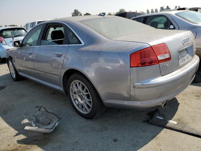 WAULL44E05N008415 - 2005 AUDI A8 4.2 QUATTRO SILVER photo 2