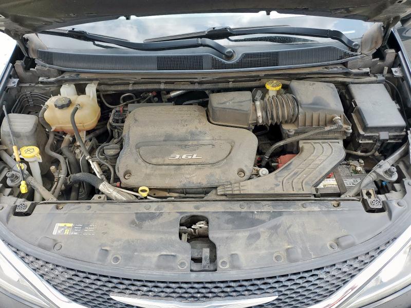 2C4RC1BG7HR613927 - 2017 CHRYSLER PACIFICA TOURING L BLACK photo 12