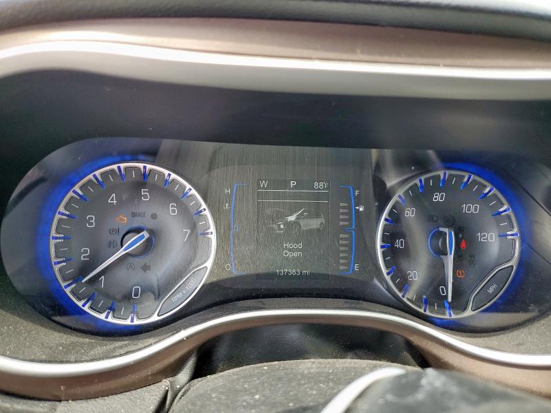 2C4RC1BG7HR613927 - 2017 CHRYSLER PACIFICA TOURING L BLACK photo 9