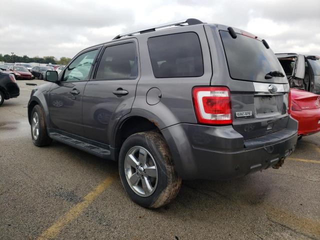 1FMCU9EG7CKB39686 - 2012 FORD ESCAPE LIMITED GRAY photo 2