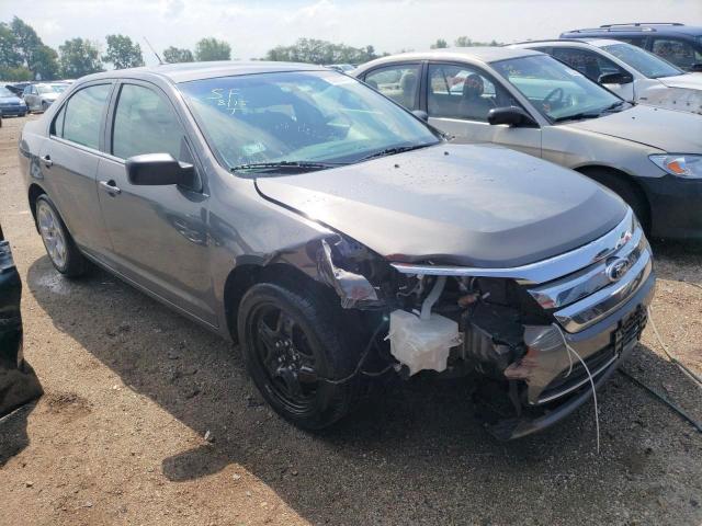 3FAHP0HGXBR209514 - 2011 FORD FUSION SE GRAY photo 4