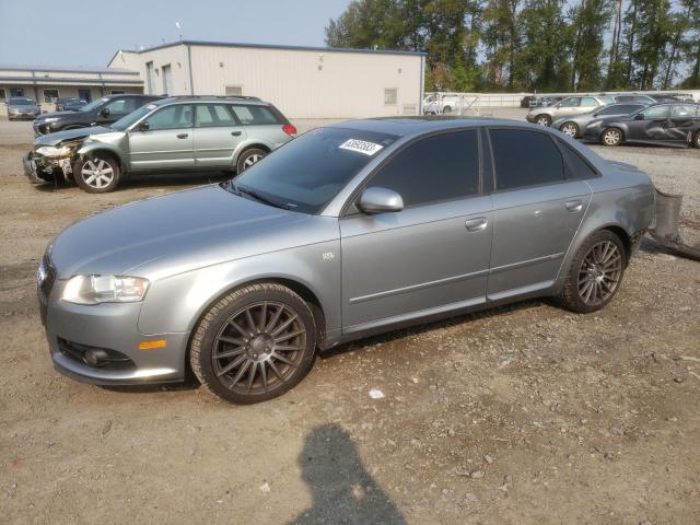 WAUEF78EX7A030752 - 2007 AUDI A4 S-LINE 2.0T QUATTRO TURBO SILVER photo 1