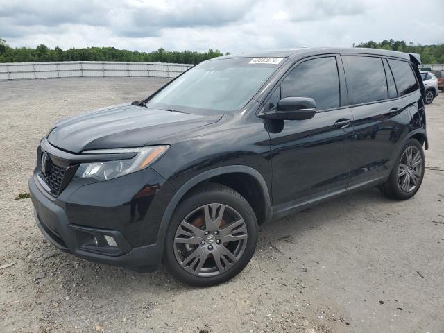 5FNYF8H53MB038510 - 2021 HONDA PASSPORT EXL BLACK photo 1