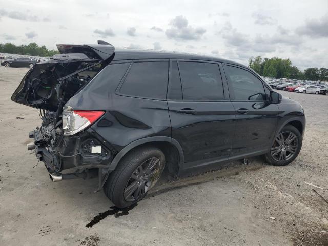 5FNYF8H53MB038510 - 2021 HONDA PASSPORT EXL BLACK photo 3