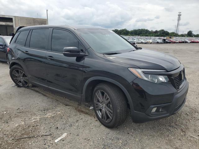 5FNYF8H53MB038510 - 2021 HONDA PASSPORT EXL BLACK photo 4