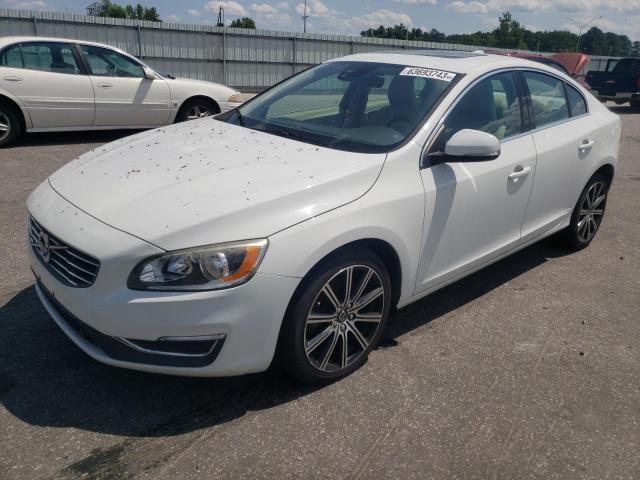 YV1612TK3F2360791 - 2015 VOLVO S60 PREMIER WHITE photo 1