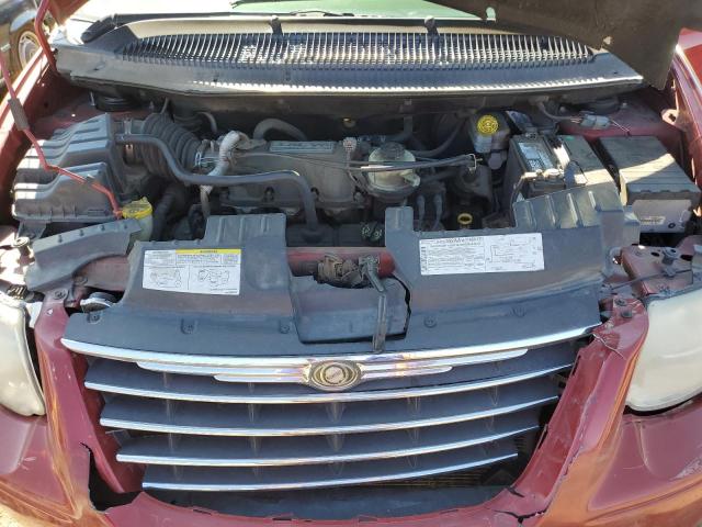 2A8GP54L26R825346 - 2006 CHRYSLER TOWN & COU TOURING RED photo 12