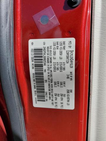 2A8GP54L26R825346 - 2006 CHRYSLER TOWN & COU TOURING RED photo 13