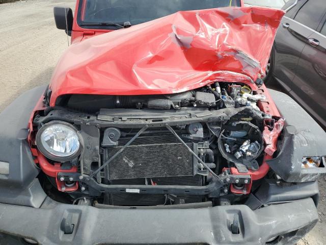 1C4HJXDG7MW860528 - 2021 JEEP WRANGLER U SPORT Kırmızı fotoğraf 11