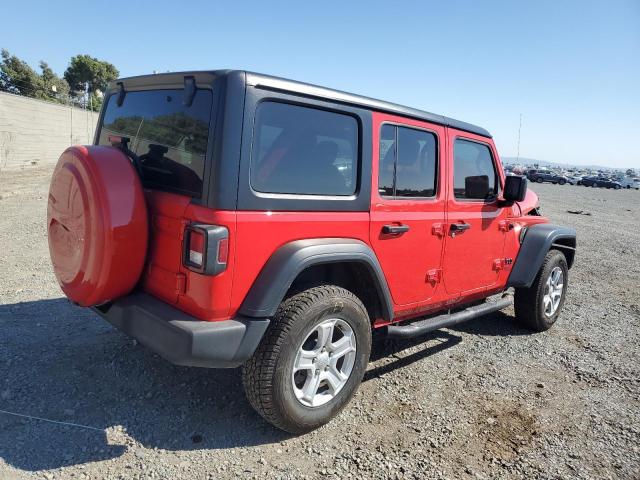1C4HJXDG7MW860528 - 2021 JEEP WRANGLER U SPORT Kırmızı fotoğraf 3