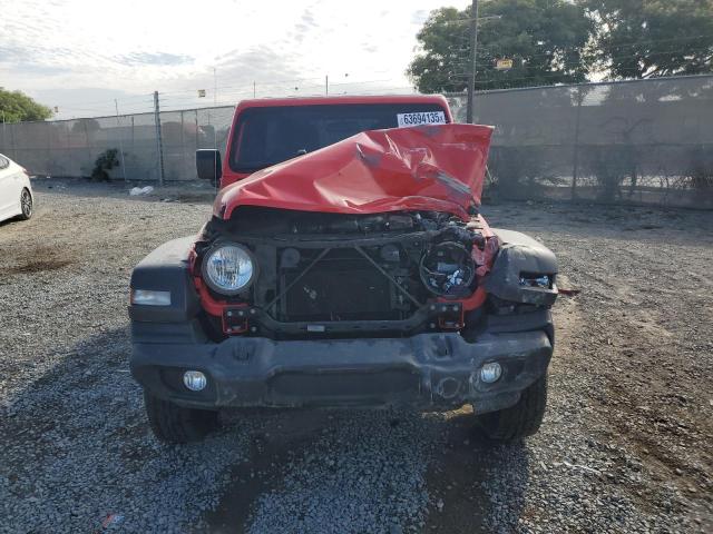1C4HJXDG7MW860528 - 2021 JEEP WRANGLER U SPORT Kırmızı fotoğraf 5