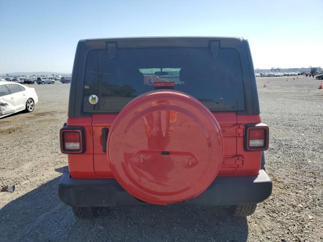 1C4HJXDG7MW860528 - 2021 JEEP WRANGLER U SPORT Kırmızı fotoğraf 6