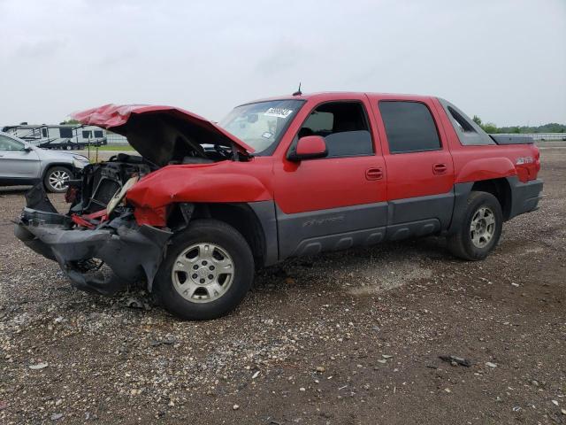 3GNEC13T03G121417 - 2003 CHEVROLET AVALANCHE C1500 RED photo 1