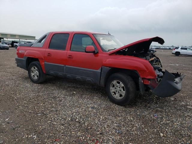 3GNEC13T03G121417 - 2003 CHEVROLET AVALANCHE C1500 RED photo 4