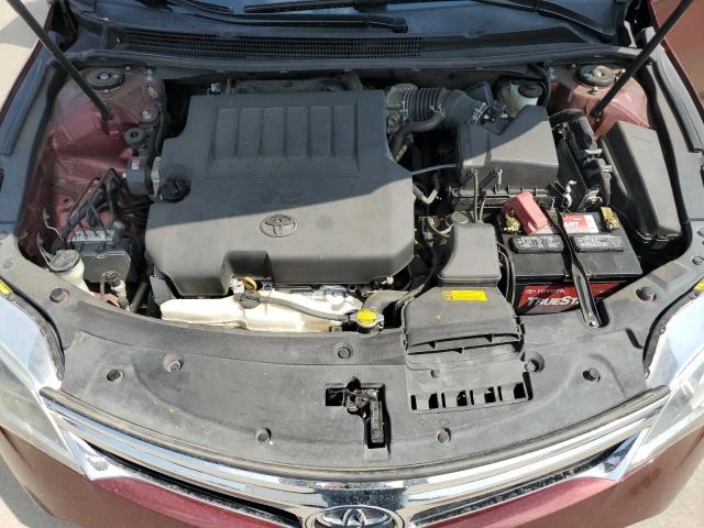 4T1BK1EB8DU017643 - 2013 TOYOTA AVALON BASE 栗色 照片 11