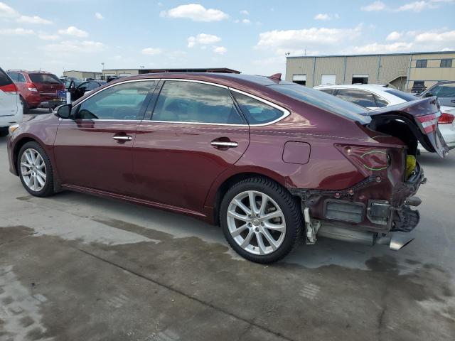 4T1BK1EB8DU017643 - 2013 TOYOTA AVALON BASE MAROON photo 2