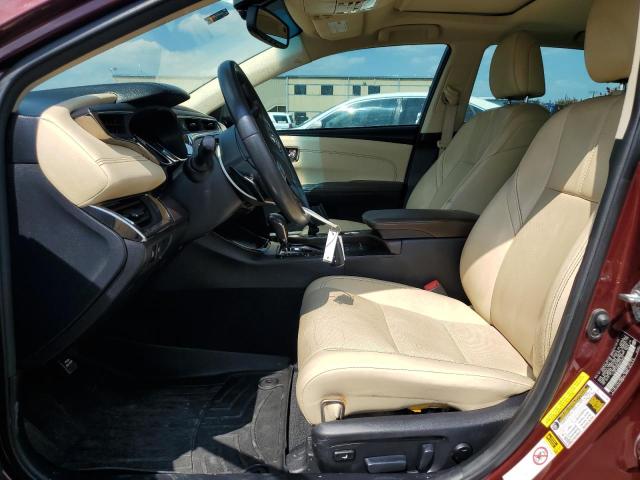 4T1BK1EB8DU017643 - 2013 TOYOTA AVALON BASE 栗色 照片 7