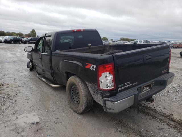 1GTR2VE73CZ257920 - 2012 GMC SIERRA K1500 SLE BLACK photo 3