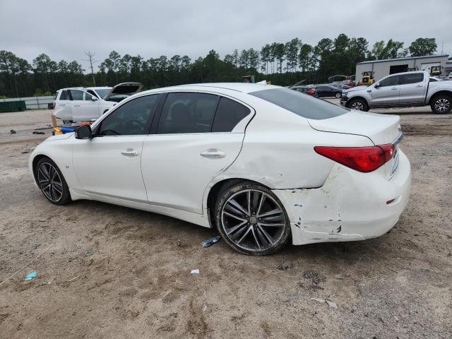JN1BV7AP7FM340247 - 2015 INFINITI Q50 BASE თეთრი ფოტო 2