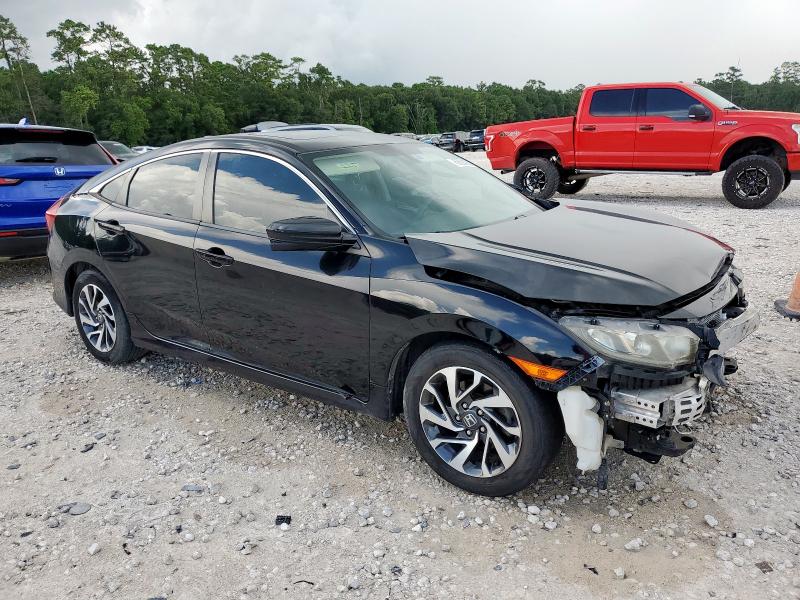 19XFC2F76HE039633 - 2017 HONDA CIVIC EX BLACK photo 4