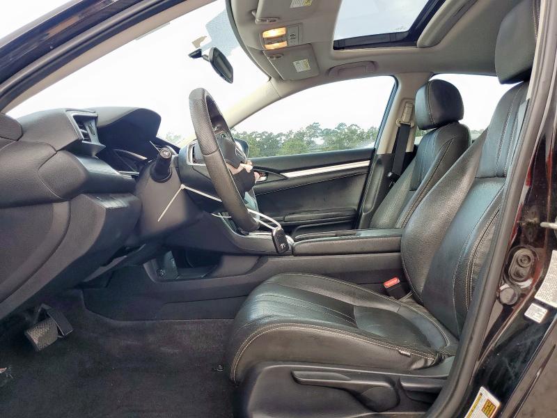 19XFC2F76HE039633 - 2017 HONDA CIVIC EX BLACK photo 7