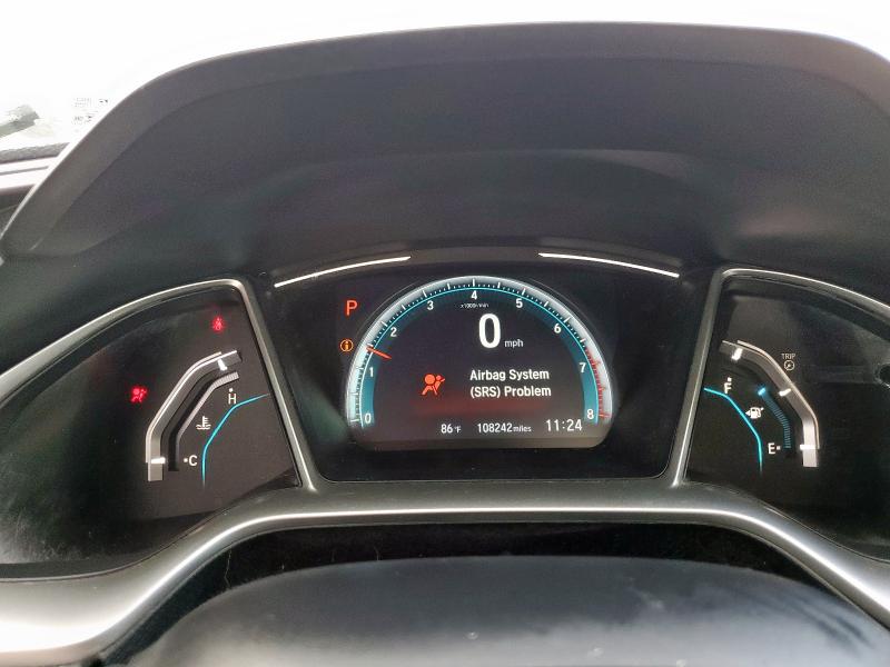 19XFC2F76HE039633 - 2017 HONDA CIVIC EX BLACK photo 9